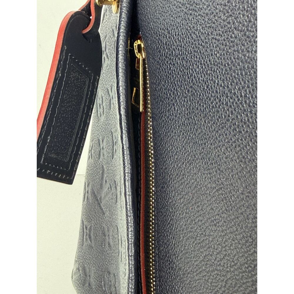 Louis Vuitton V Tote Shoulder Bag MM in LV Monogram Empreinte Leather 2019 S21 - Picture 11 of 16